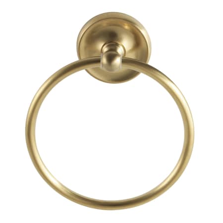 Kingston Brass BA314BB Towel Ring, Brushed Brass BA314BB